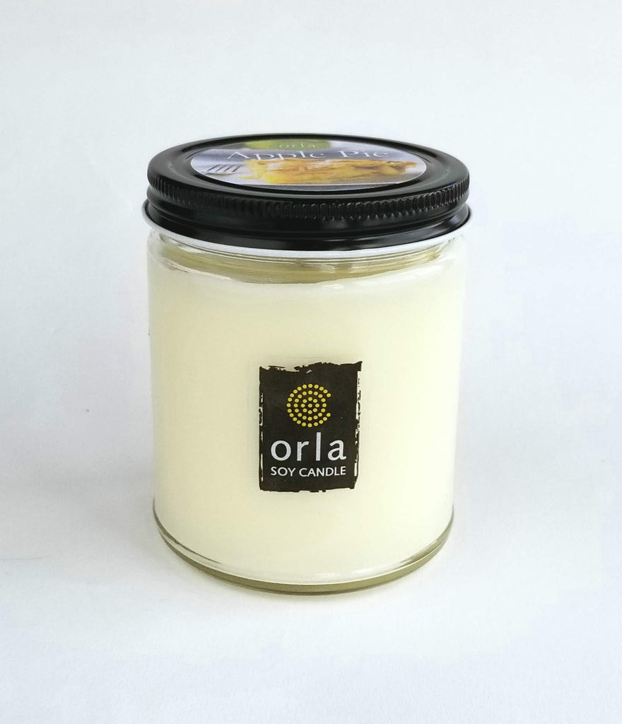 10 oz. Mason Jar Natural Soy Wax Candle with Bracelet – Orla Soy Candle